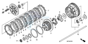 CB1300SA9 KO / ABS BCT TY2 drawing CLUTCH