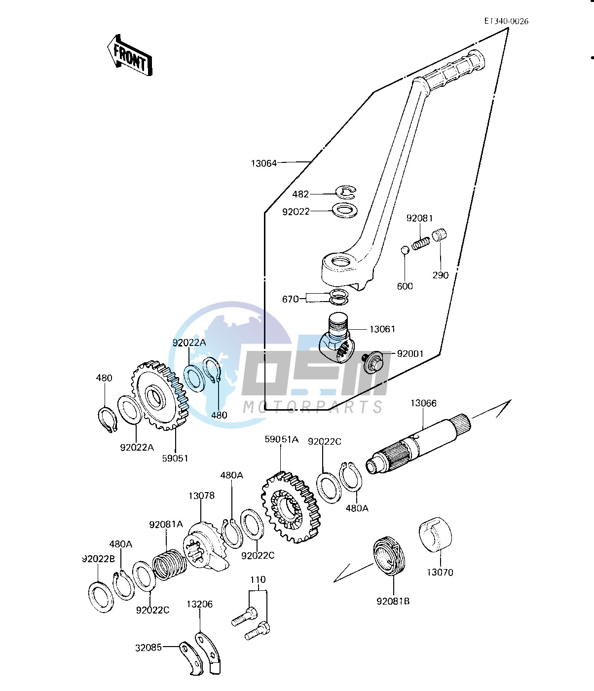 KICKSTARTER MECHANISM