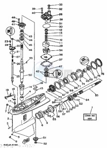 L150F drawing LOWER-CASING-x-DRIVE-1