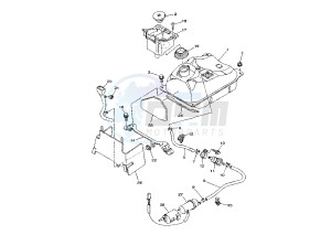 YP MAJESTY 250 drawing FUEL TANK