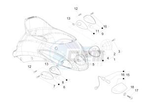 Liberty 125 4t ptt (SL) SL drawing Tail light - Turn signal lamps