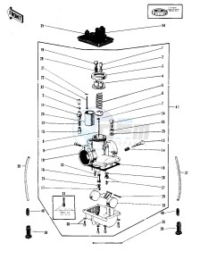 F3 [BUSHWHACKER] 175 [BUSHWHACKER] drawing CARBURETOR