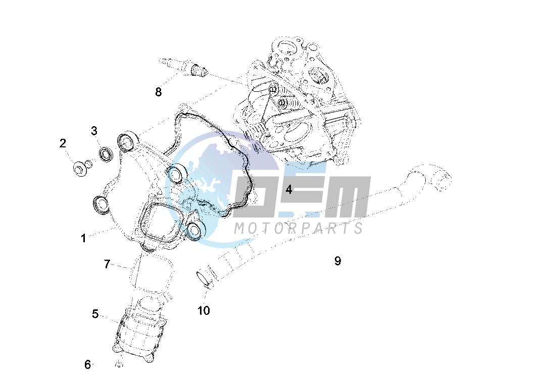 Cylinder head cover