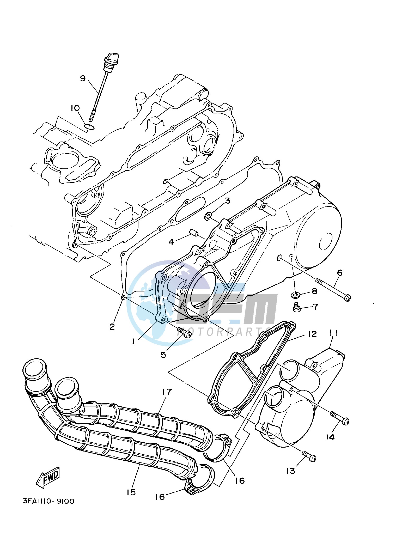 CRANKCASE COVER 1