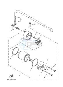 YFM700FWAD (BFEF) drawing STARTING MOTOR