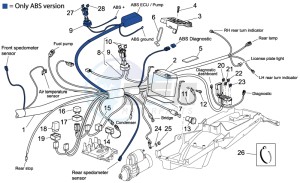 Breva V IE 1100 drawing Electrical system II