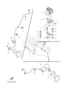 MTM850 MTM-850 XSR900 (B906) drawing ELECTRICAL 3