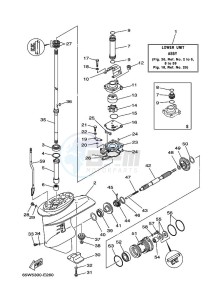 F25AEL drawing PROPELLER-HOUSING-AND-TRANSMISSION-1