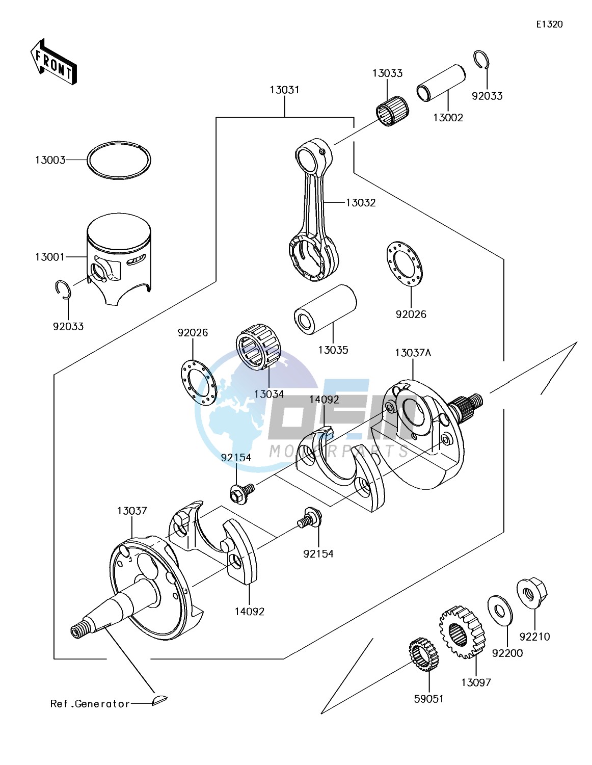 Crankshaft/Piston(s)