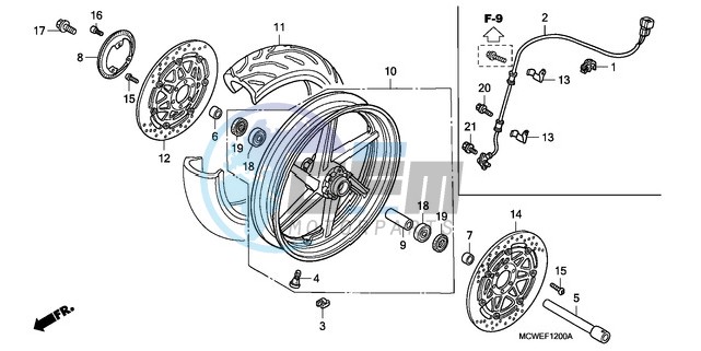 FRONT WHEEL