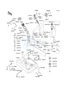 JH 1200 A [ULTRA 150] (A1-A4) [ULTRA 150] drawing FUEL TANK -- JH1200-A4- -