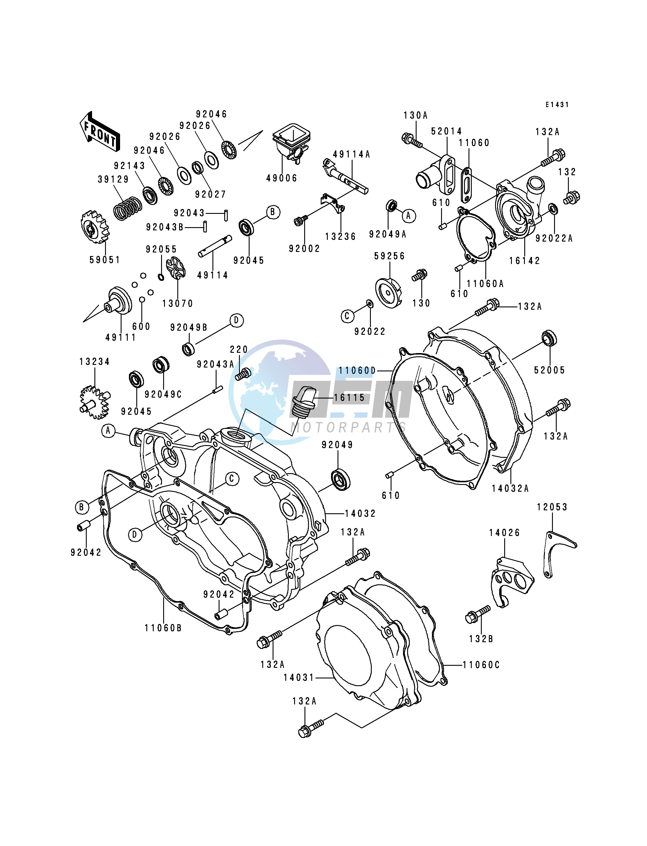 ENGINE COVER-- S- -