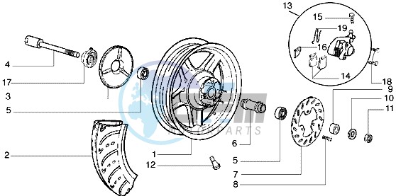 Front wheel