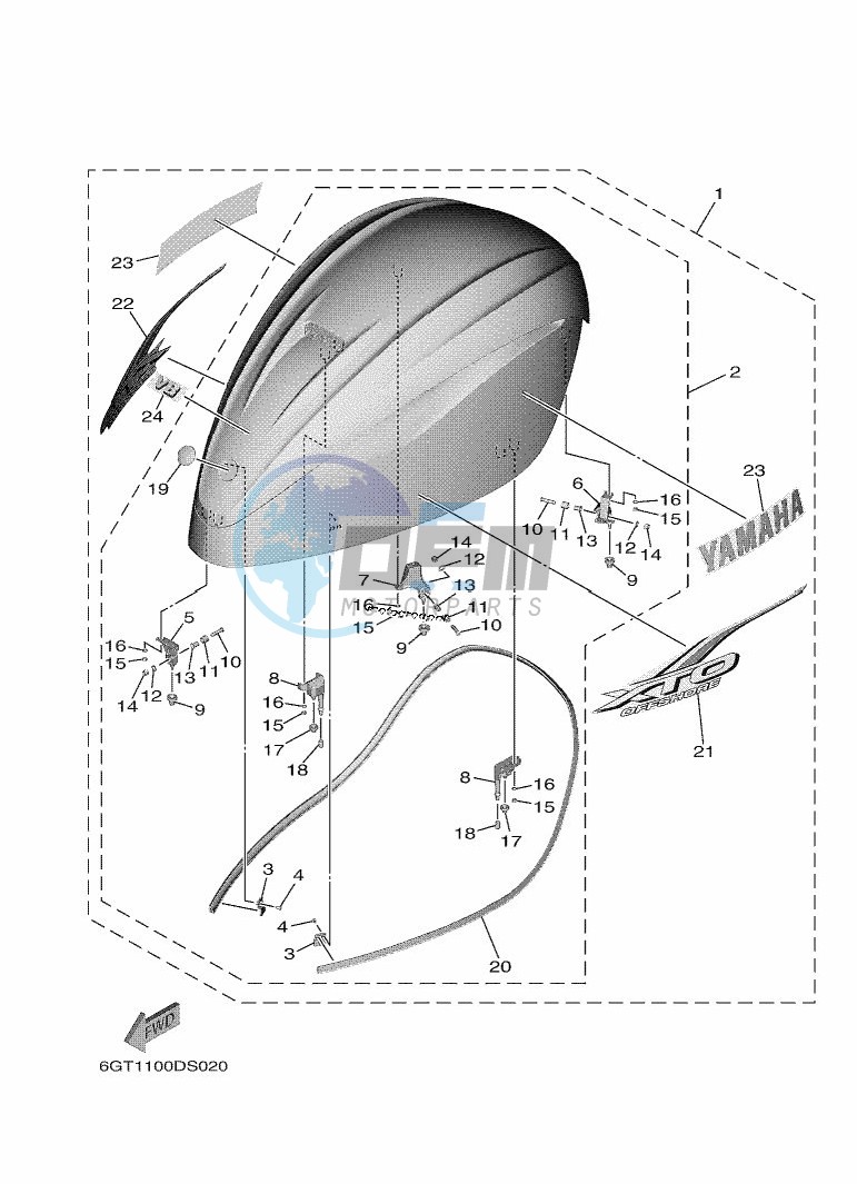 FAIRING-UPPER