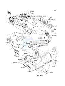 JT 1500 C [ULTRA LX] (C7F-C8F ) C7F drawing FUEL INJECTION