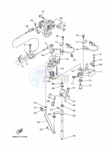 FL225BETX drawing THROTTLE-CONTROL