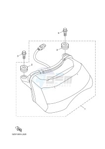 HW151 XENTER 150 (52S3) drawing TAILLIGHT