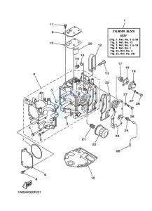 F25AE-NV drawing CYLINDER--CRANKCASE-1