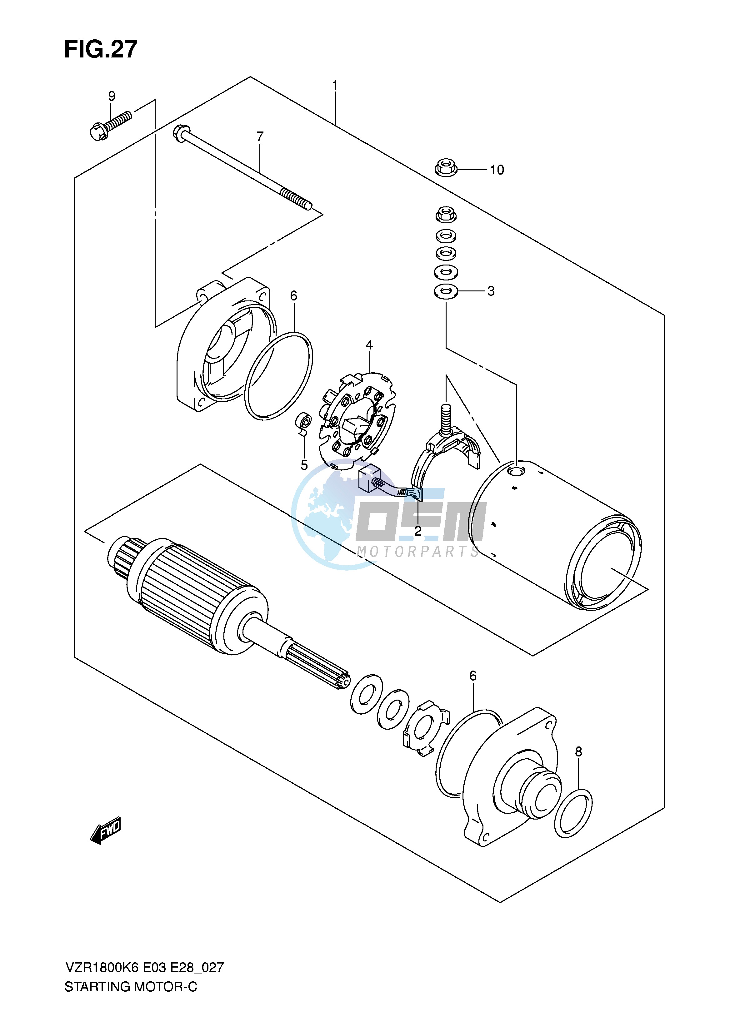 STARTING MOTOR