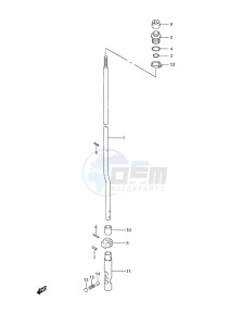 DF 50A drawing Clutch Rod