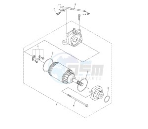 WR F 450 drawing STARTING MOTOR