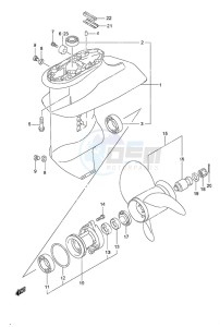 DF 20A drawing Gear Case