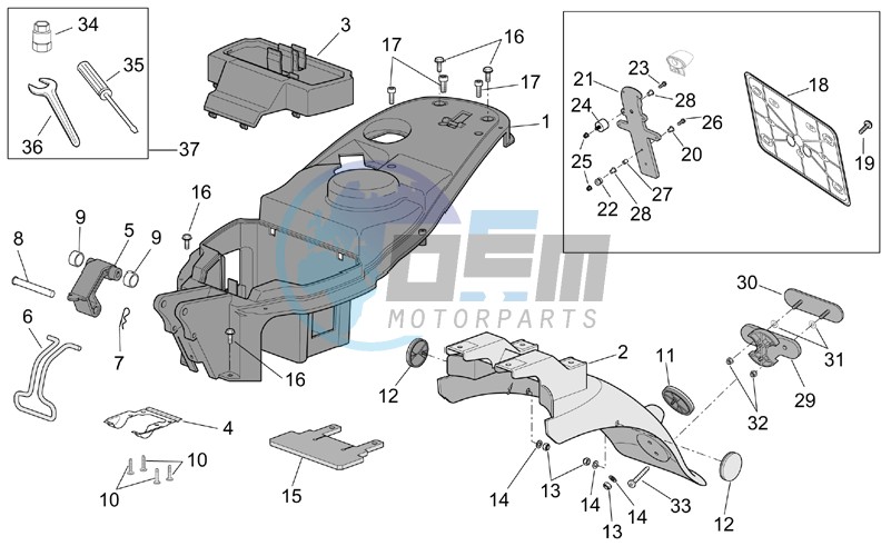 Rear body II