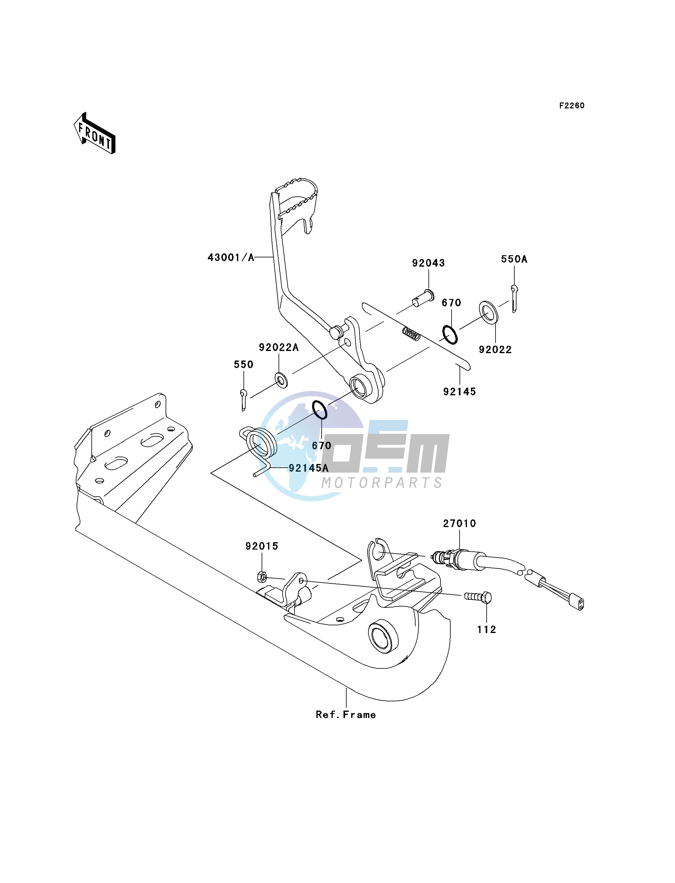 BRAKE PEDAL