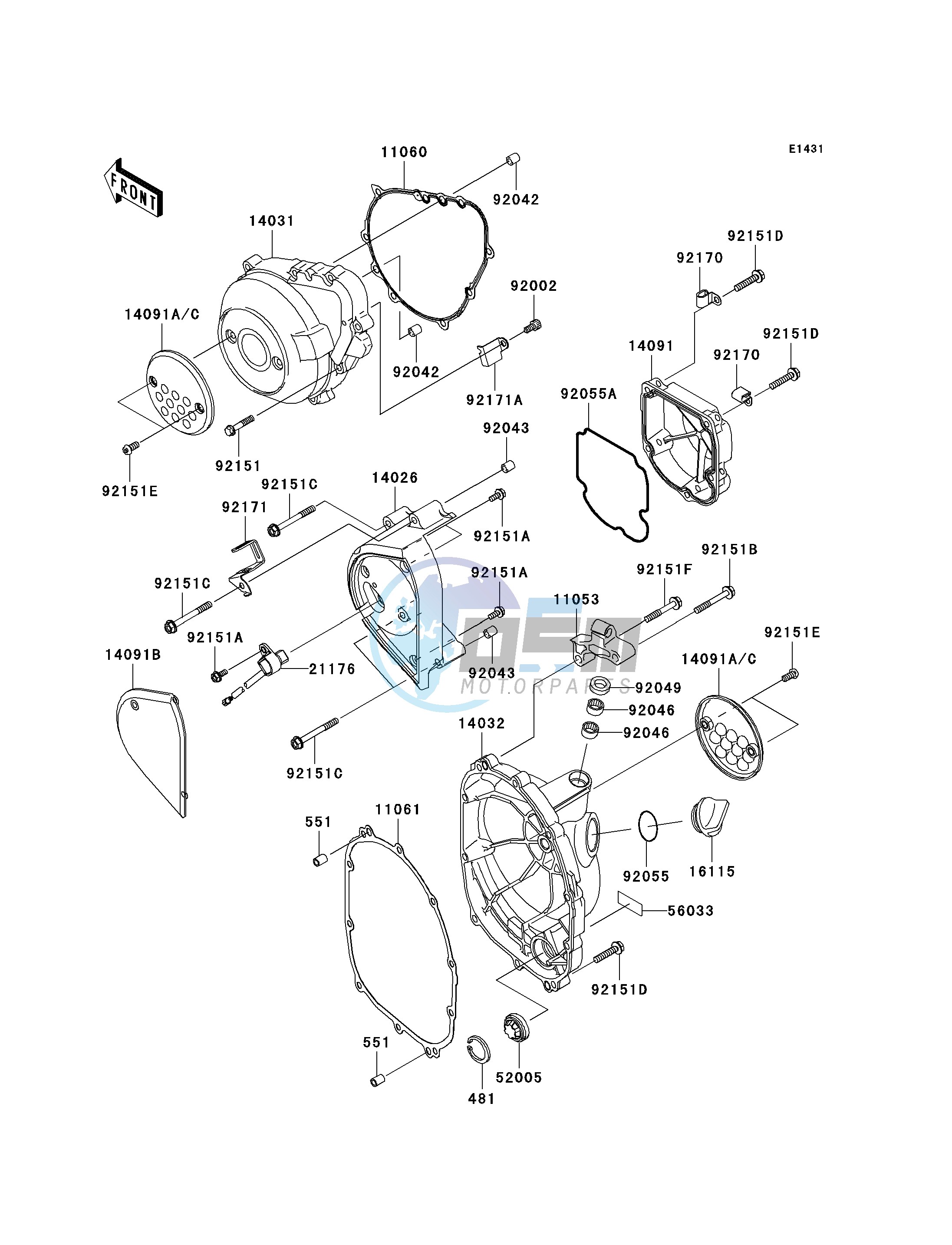 ENGINE COVER-- S- -