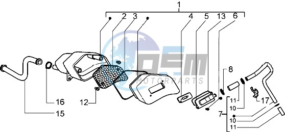 Secondairy air box