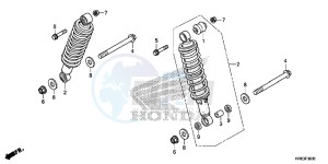 TRX500FA5F TRX500FA Europe Direct - (ED) drawing REAR CUSHION