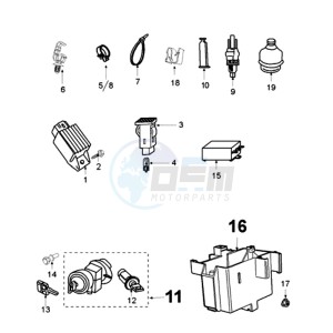 LUDIX 10 B ONE drawing ELECTRIC PART