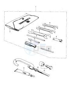 KH 100 B (B7-B8) drawing OWNER TOOLS_SPECIAL SERVICE TOOLS