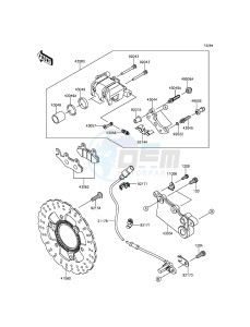 Z250SL_ABS BR250FFF XX (EU ME A(FRICA) drawing Rear Brake