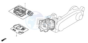 NSS250A JAZZ drawing GASKET KIT A