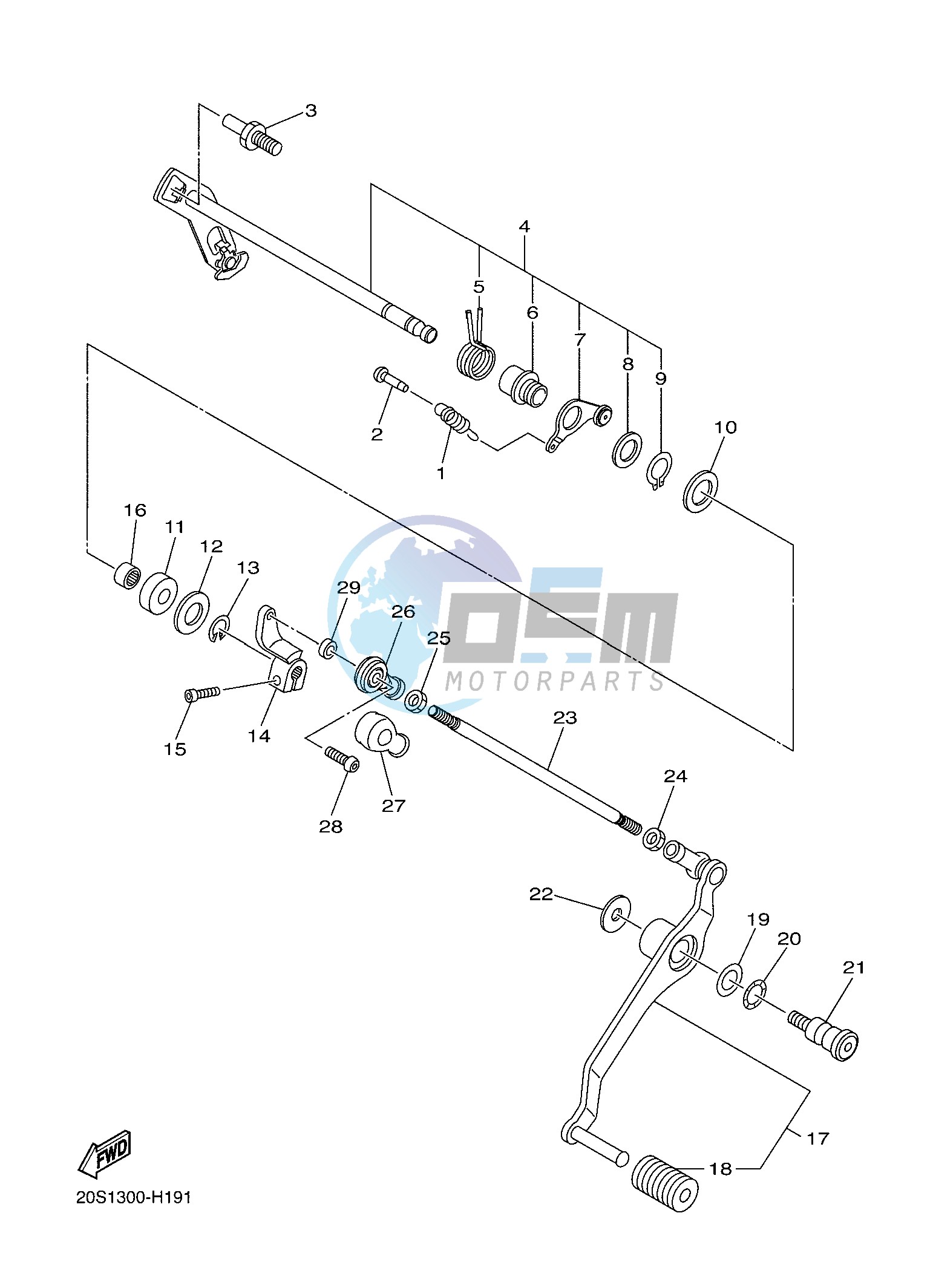 SHIFT SHAFT