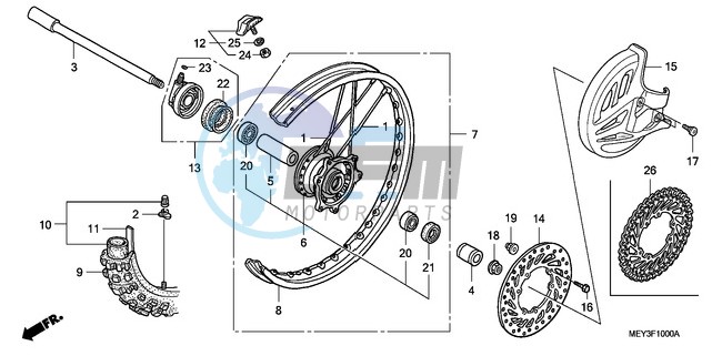 FRONT WHEEL