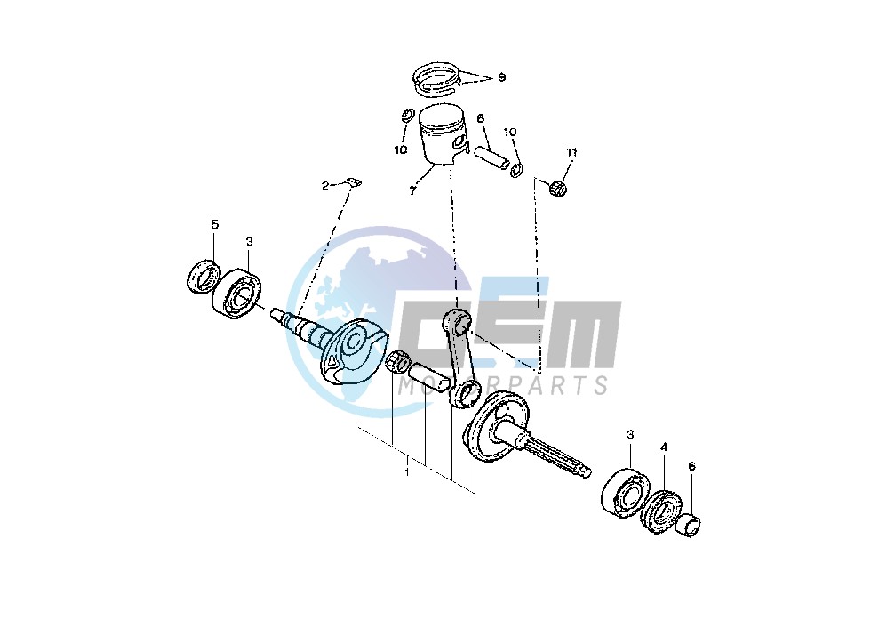 CRANKSHAFT PISTON