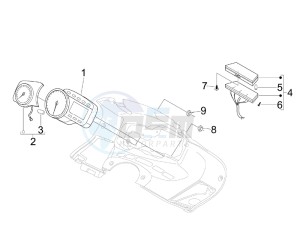 SR 300 Max drawing Meter combination - Cruscotto