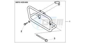 CMX250C REBEL drawing ENGINE GUARD