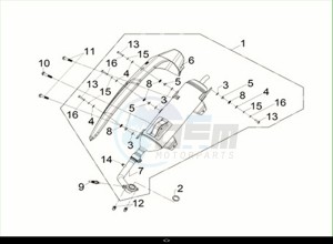 CRUISYM a 300 (LV30W2Z1-EU) (M2) drawing EXH. MUFFLER