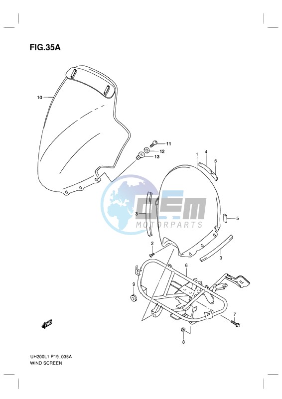 WINDSCREEN (EXECUTIVE MODEL)