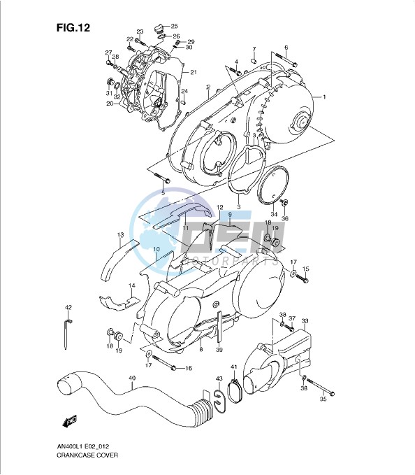 CRANKCASE COVER