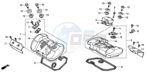 VT750C2 drawing CYLINDER HEAD COVER