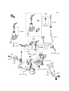 D-TRACKER_125 KLX125DDF XX (EU ME A(FRICA) drawing Ignition Switch