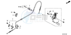 NSA700A9 E / MKH MME drawing PARKING BRAKE