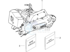 Stalker 50 drawing Engine assembly