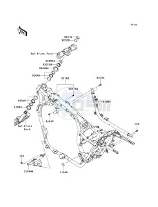 VN 1700 B [VULCAN 1700 VOYAGER ABS] (9FA) B9F drawing FRAME