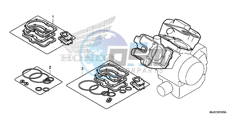 GASKET KIT A