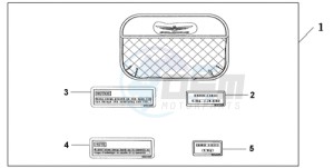 GL1800A SI - (SI) drawing INNER S/B LID ORG